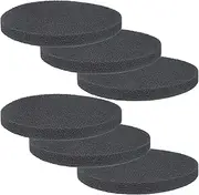 Fx4 Carbon Filter Pads Compatible with Fluval FX5 / FX6 Canister Filter,Replacement Carbon Impregnated Foam Pads Pack of 6