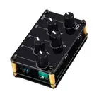 Stereo 4 Channel Line Mixer, Sound Mixer, Portable Compact Low Noise for Studio