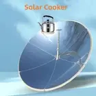 1500W Concentrating Solar Cooker Portable Sun Oven Outdoor 800-1000°C 1.5m Dia