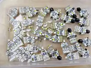 Custom 327th and Bly Clone Minifigure Bodies UV Printed on Genuine Lego Parts