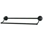 Kingston Brass BA1163ORB 24" Dual Towel Bar, Oil Rubbed Bronze, Bronze