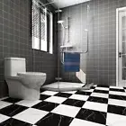 5/10PCS 30cm Waterproof Marble Tile Floor Stickers Home Decor Art DIY Decal AU