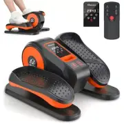 Under Desk Elliptical, Electric Leg Exerciser While Sitting for Orange
