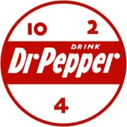 Dr Pepper 10, 2, & 4 NEW Sign: 40" Dia. Round USA STEEL - TWO SIDED