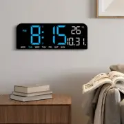 Digital Alarm Clock Adjstable Brightness for Bedroom Living Room Large LED