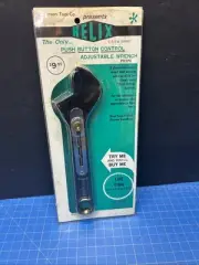 Vintage Quali-Kraft Crescent Slide Adjustable Speed Wrench Tool 8"-200mm Japan