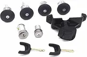 AL117 6C1AV22050XB 4874508 Complete Lock Set Ignition Switch Left Right Door Lock Trunk Lock, for Ford, Transit MK7 2006-2014 Auto Ignition Lock Cylinder