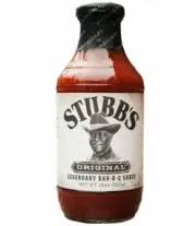 905068 1 x 510G BOTTLE STUBB'S STUBBS LEGENDARY BAR-B-Q SAUCE ORIGINAL FLAVOUR