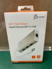 J5 Create JCH471 USB-C Multi-Adapter (Gigabit Ethernet/USB 3.1 Hub) (E10033448)