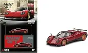 Pagani Zonda F Rosso Dubai 1/64 Diecast Model Car by True Scale Miniatures MGT00382