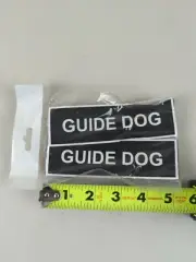 Dean And Tyler Patch Set 2 GUIDE DOG Patches - Hook & Loop - Medium