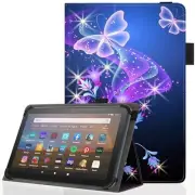Universal 10 10.1 Inch Android Tablet Case,Slim Folding Stand Butterfly 02