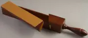 Paddle Strop with Razor Storage 2 Sides Leather Made in France