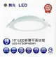 舞光 LED 16W 15CM 崁燈 暖白光 3000K 自然光 4000K 白光 6000K 150mm 好商量~