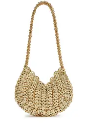 Rabanne 1969 Moon Disc top Handle bag - Light Gold ONE SIZE