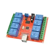 1-10PCS DC 12V USB Relay 8 Channel Programmable Computer Control For Smart Home