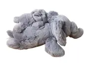 NWT Nancy Tillman Purple Wind Up elephant Lovey You Are Loved Plush Elephant