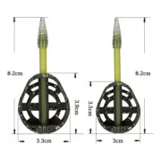 Feidoku Fishing Series Bait Holder Explosive Hook Pear Bait Tow Bait Cage