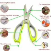 Multifunctional 6 in 1 Kitchen Scissors Multipurpose Stainless Steel ChickenBond