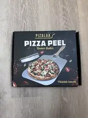 Pizalaa Pizza Peel & Cutter|Bamboo|NIB