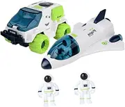 HOOTNEE Space Toys for Boys and Girls Boys and Girls Space Shuttle Toys Plastic Model Bright Attractive Design