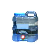 10L Water Bucket Camping Water Container Outdoor Portable Outlet Tap Barrel