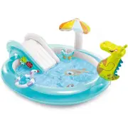 Intex 57165NP Playcenter 'Gator' Inflatable Pool (201x107x84cm) Splashing Kids