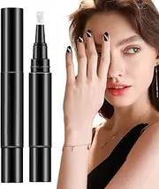 Nail Varnish Pens | 1 Step Gel Nail Polish Pencil | Gel Nail Polish Pen, Nail Drawing Polish Marker Pen, 1 Step Pencil for Home Salon