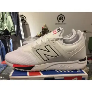 New Balance 247白 黑桃 紐巴倫 襪套 網布 緩震 輕量 男女慢跑鞋 Mrl247Wr