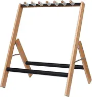 JunZheHub Folding Guitar Rack for Various Models, Holder for Bass And Electric Guitars, hold 4 Guitar