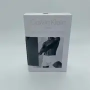 Calvin Klein Men's Pure Cotton Stretch Blend 3-Pack Boxer Brief Black Size L