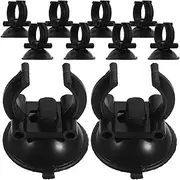 VANZACK 10pcs Aquarium Cup Clips for Hose Holders Clips Easy Installation for Heating Rods Lighting for Fish Tanks Aquariums