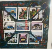 San Francisco! Quilt Patterns Complete Set Betty Alofs Applique Cable Car Coit +