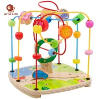 在飛比找蝦皮商城精選優惠-【小獅子】Boby繞珠玩具 木質玩具 木製 1-5歲寶寶玩具