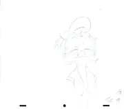 Disney 60's Animation Sketch - Pencil Art - Donald Duck Head