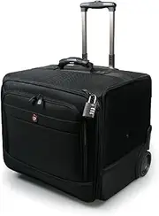 Port Design XL Bristol Portable Travel Business Laptop Trolley Bag for Auditor Binders/Windows/Apple/iPad & Samsung Tablets
