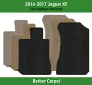 Lloyd Berber Front Row Carpet Mats for 2016-2017 Jaguar XF (for: Jaguar)