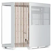 APNX V1 Mid Tower Case with Wood Panels White