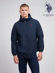 U.S. Polo Assn. Mens Fleece Lined Windbreaker (AD5176) | $219