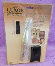 Luxor Professional Precision Groomer Shaver Men Women Compact Carry Case Brush
