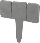 Landscape Fence, 10PCS PP Plastic Picket Collapsible Splicing Garden Fence DIY L