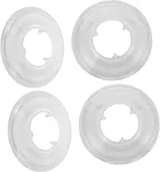 MOBUTOFU 4pcs Flywheel Guard Bike Wheel Protector Road Bike Accessory Bike Freewheels Protector Transparent Bike Chain Cover Bike Chain Guard Bikes Chain Guard