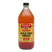 Bragg Organic Raw Apple Cider Vinegar with Mother 32oz Bottle, 1-Pack