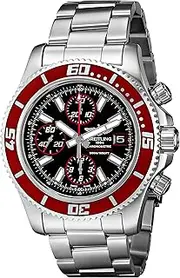 [Breitling] Men's A13341X9-BA81 Analog Display Swiss Automatic Silver Watch, bracelet
