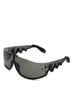 Christian Louboutin Shield Sunglasses, 141mm