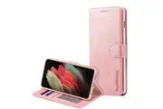 For Samsung Galaxy S22 Ultra SupRShield Wallet Leather Card Holder Flip Protective Shockproof Magnetic Case Cover (Rose Gold)