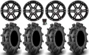 ITP SS212 14" Wheels Black 30" Terminator Max Tires Textron Wildcat XX