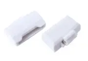 Casio Genuine Factory G Shock Strap Cover End Piece GLS-100-7 White 2pcs