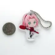 Sakura Haruno Naruto Shippuden Chibi Utensils Acrylic Keychain