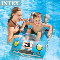 在飛比找momo購物網優惠-【INTEX】兒童造型游泳圈-車子/飛機/魚(59380)